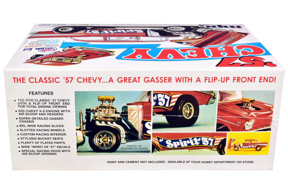 Skill 2 Model Kit 1957 Chevrolet Gasser Flip Nose "Spirit of 57" 1/25 Scale Model by MPC-1