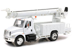 International 4200 Digger Service Truck White "Long Haul Trucker" Series 1/43 Diecast Model by New Ray-1