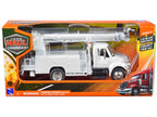 International 4200 Digger Service Truck White "Long Haul Trucker" Series 1/43 Diecast Model by New Ray-2