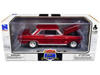 1964 Chevrolet Nova SS Burgundy "Muscle Car Collection" 1/25 Diecast Model Car by New Ray-2
