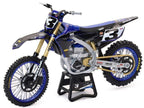 Yamaha YZ450F Championship Edition Motorcycle #3 Eli Tomac "Yamaha Factory Racing" 1/12 Diecast Model by New Ray-0