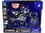 Yamaha YZ450F Championship Edition Motorcycle #3 Eli Tomac "Yamaha Factory Racing" 1/12 Diecast Model by New Ray-1