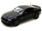 2013 Ford Shelby Mustang Cobra GT500 SVT Black with Black Stripes 1/18 Diecast Car Model by Shelby Collectibles-1