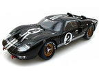 1966 Ford GT-40 MK II #2 Black 1/18 Diecast Model Car by Shelby Collectibles-0