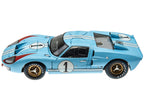 1966 Ford GT 40 MK II RHD (Right Hand Drive) #1 Light Blue Miles - Hulme Le Mans 1/18 Diecast Model Car by Shelby Collectibles-0