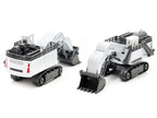 Liebherr R9800 Mining Excavator White and Gray 1/87 (HO) Diecast Model by Siku-2