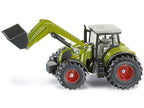 Claas Axion 850 Tractor with Front Loader Green with Gray Top 1/50 Diecast Model by Siku-2