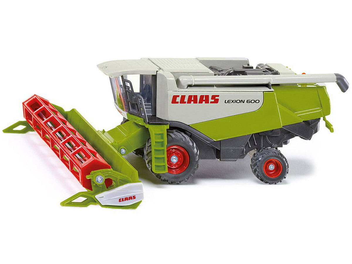 Claas Lexion 600 Combine Harvester Green and Gray 1/50 Diecast Model by Siku-1