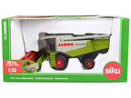 Claas Lexion 600 Combine Harvester Green and Gray 1/50 Diecast Model by Siku-0