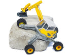 Menzi Muck M545 Walking Excavator Yellow with White Top 1/50 Diecast Model by Siku-2