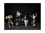 Skateboarders Figurines 4 piece Set for 1/24 Scale Models by American Diorama-0
