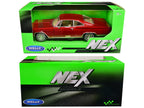 1965 Chevrolet Impala SS 396 Red Metallic "NEX Models" 1/24 Diecast Model Car by Welly-2